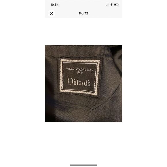 Ralph Lauren Men's Gray Striped Wool Blazer Size 40T Blazer Formal Long - Picture 9 of 14